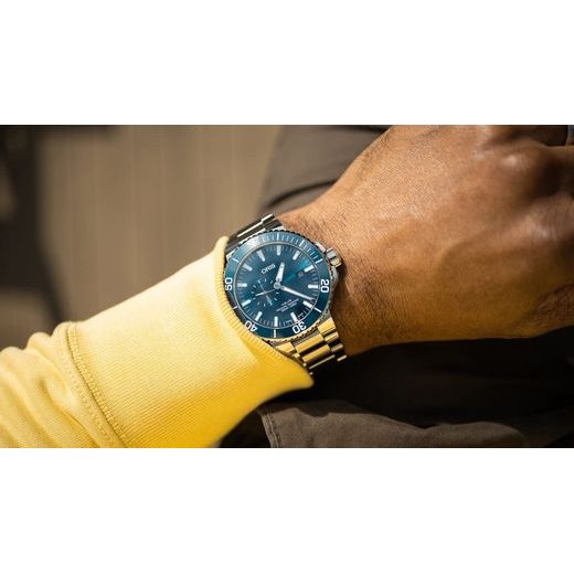 ORIS AQUIS SMALL SECOND DATE 45,5 MM 01 743 7733 4155-07 8 24 05PEB - AQUIS - ZNAČKY