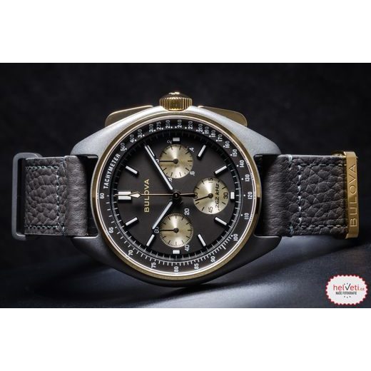 BULOVA LUNAR PILOT CHRONOGRAPH 98A285 50TH ANNIVERSARY LIMITED EDITION - ARCHIVE SERIES - BRANDS