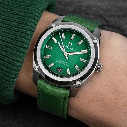 FORMEX ESSENCE FORTYTHREE AUTOMATIC CHRONOMETER GREEN - ESSENCE - BRANDS