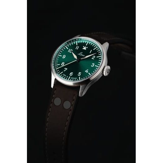 LACO FLIEGER STUTTGART PRO GRÜN 40 HANDWINDING - FLIEGER PRO - ZNAČKY