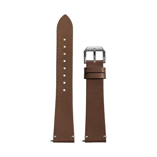 BROWN LEATHER STRAP NIVADA GRENCHEN - STRAPS - ACCESSORIES