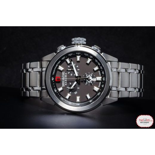 SWISS MILITARY HANOWA PLATOON CHRONO NIGHT VISION SMWGI2100202 - PLATOON CHRONO NIGHT VISION - ZNAČKY