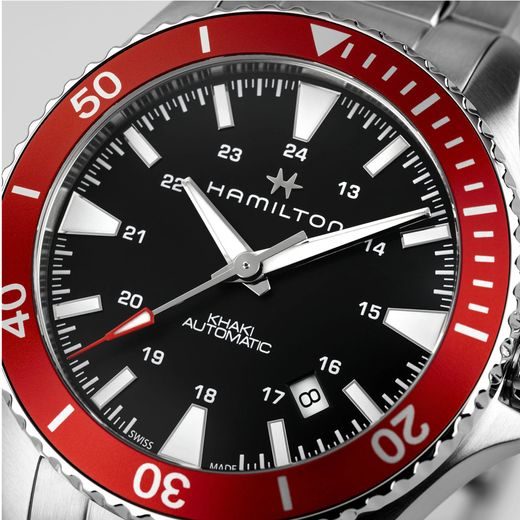 HAMILTON KHAKI NAVY SCUBA AUTO H82405130 - KHAKI NAVY - ZNAČKY
