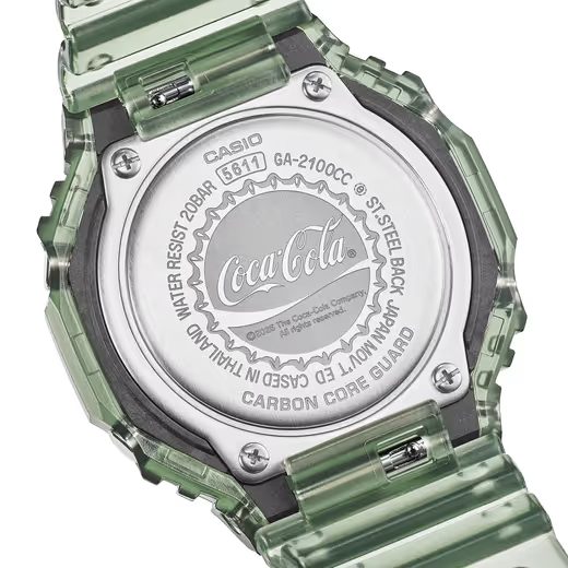 CASIO G-SHOCK GA-2100CC-3AER COCA-COLA® COLLABORATION - G-SHOCK - ZNAČKY