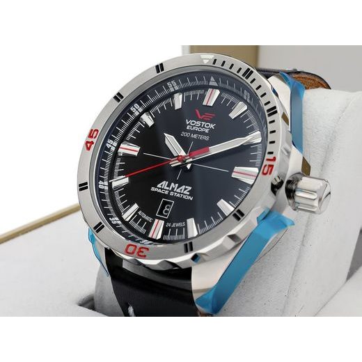 VOSTOK EUROPE ALMAZ AUTOMATIC LINE NH35A/320A258 - ALMAZ SPACE STATION - ZNAČKY