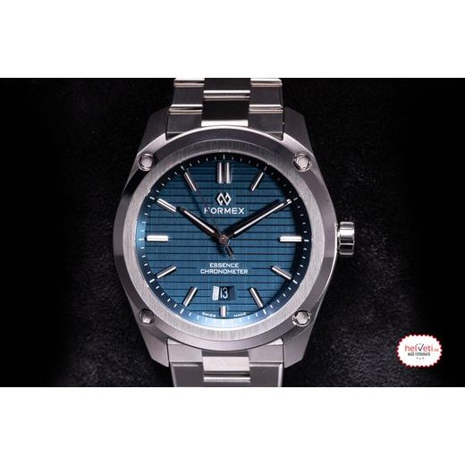 FORMEX ESSENCE FORTYTHREE AUTOMATIC CHRONOMETER BLUE STEEL BRACELET 0330.1.6331.100 - ESSENCE - ZNAČKY