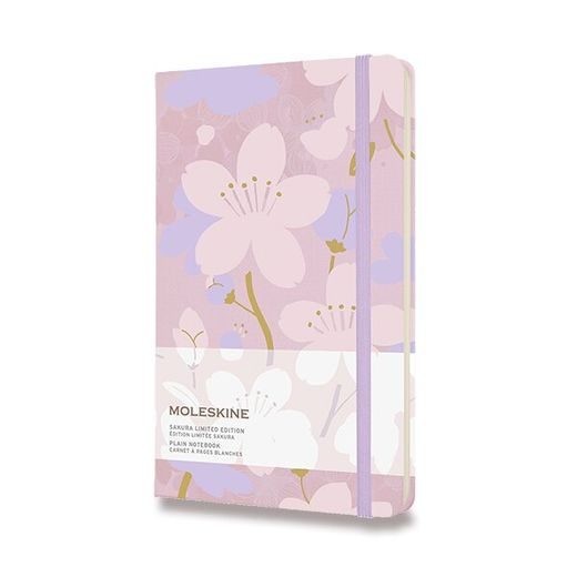 ZÁPISNÍK MOLESKINE SAKURA RŮŽOVÝ - TVRDÉ DESKY - ČISTÝ 1331/1917111 - DIÁŘE A ZÁPISNÍKY - OSTATNÍ