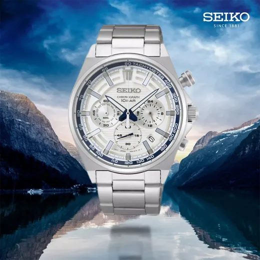 SEIKO QUARTZ CHRONOGRAPH SSB395P1 - CHRONOGRAF - ZNAČKY