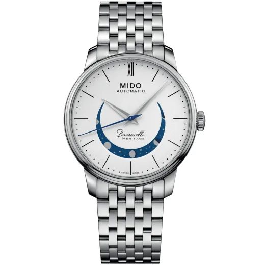 SET MIDO BARONCELLI SMILING MOON M027.407.11.010.01 A M027.207.11.010.01 - HODINKY PRO PÁRY - HODINKY