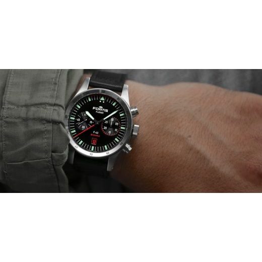 FORTIS FLIEGER F-43 BICOMPAX F4240005 - FLIEGER - BRANDS