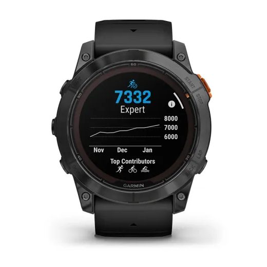 GARMIN FĒNIX 7X PRO SOLAR EDITION / GRAY / BLACK BAND - 010-02778-01 - GARMIN - BRANDS