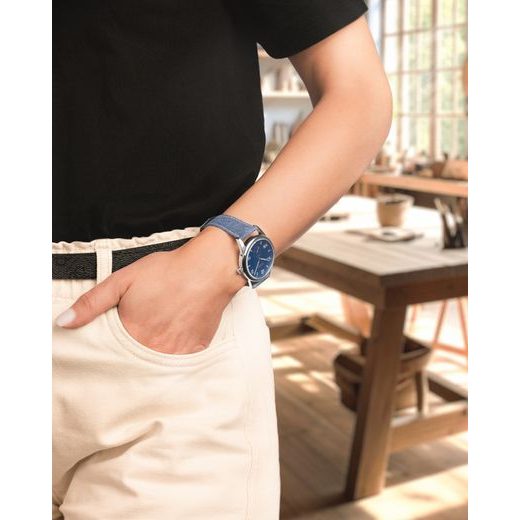 ŘEMÍNEK HIRSCH FIBRE PLANT - SVĚTLE MODRÝ - ŘEMÍNKY - OSTATNÍ