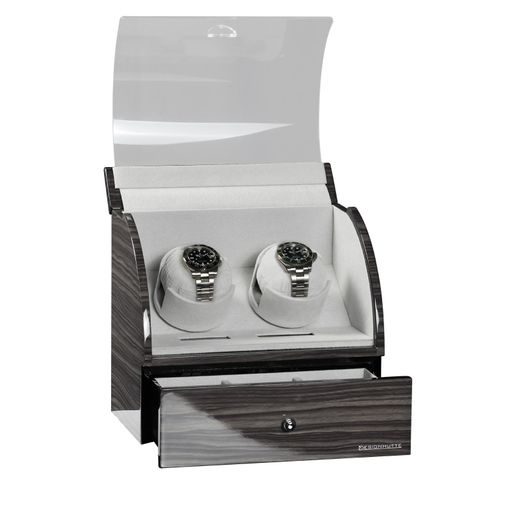 WATCH WINDER DESIGNHÜTTE BASEL 2 LCD 70005-36 - WATCH WINDERS - ACCESSORIES