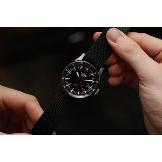 FORTIS FLIEGER F-39 WERK 7 MISSION BLACK LIMITED EDITION F4220028 - FLIEGER - BRANDS