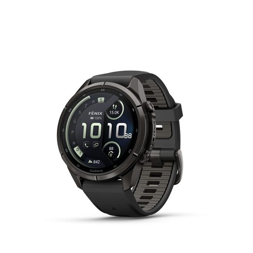 GARMIN FENIX® 9 - 43 MM, CARBON GRAY DLC BLACK/PEBBLE 010-04335-11 - FENIX 9 PRO INREACH - ZNAČKY