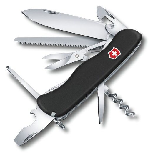 KNIFE VICTORINOX OUTRIDER BLACK - POCKET KNIVES - ACCESSORIES