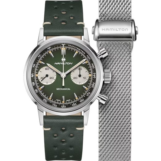 HAMILTON AMERICAN CLASSIC INTRA-MATIC CHRONOGRAPH H MECHANICAL H38429861 - AMERICAN CLASSIC - ZNAČKY