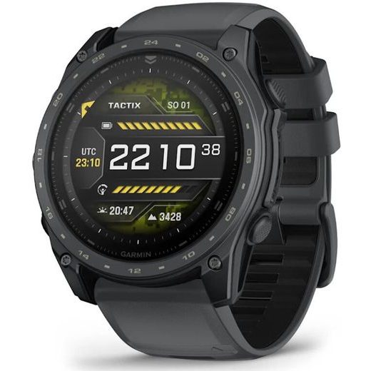 GARMIN TACTIX® 8 – 51 MM, AMOLED CERAKOTE® APPLIED BALLISTICS ULTRALIGHT™ SLATE GRAY CERAKOTE 010-04553-01 - TACTIX 8 - ZNAČKY