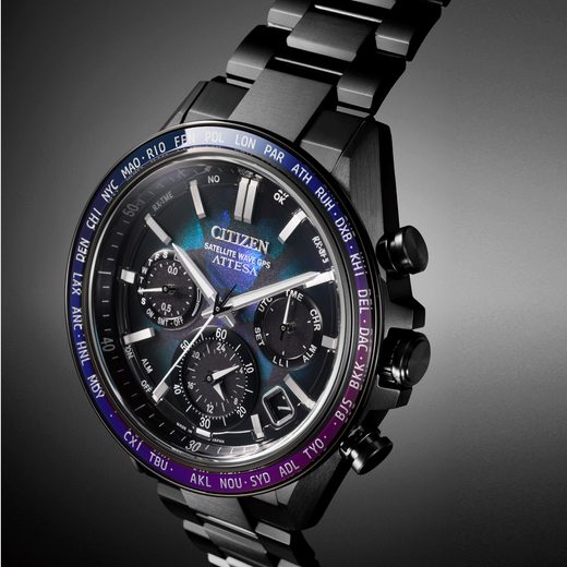CITIZEN ATTESA SATELLITE WAVE GPS 100TH ANNIVERSARY LIMITED EDITION CC4057-60E - SUPER TITANIUM - ZNAČKY