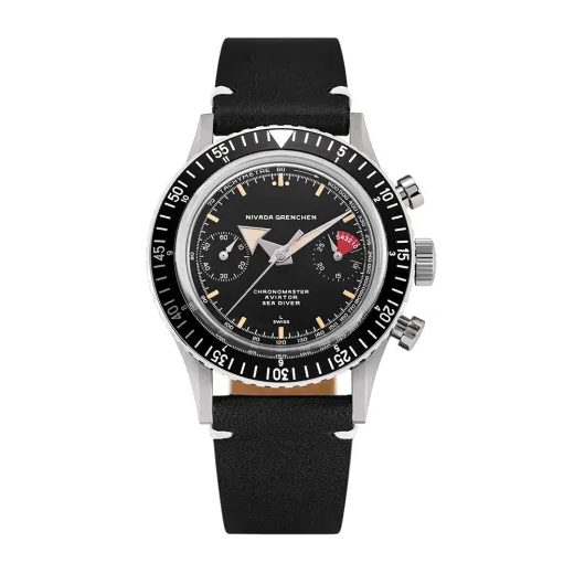 NIVADA GRENCHEN CHRONOMASTER BROAD ARROW - INTER. BEZEL - MANUAL - CHRONOMASTER - ZNAČKY