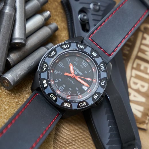 TRASER P49 RED ALERT T100 RUBBER - TACTICAL - BRANDS