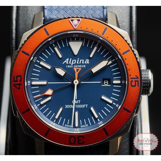 ALPINA SEASTRONG DIVER 300 GMT AL-247LNO4TV6 - ALPINA - BRANDS