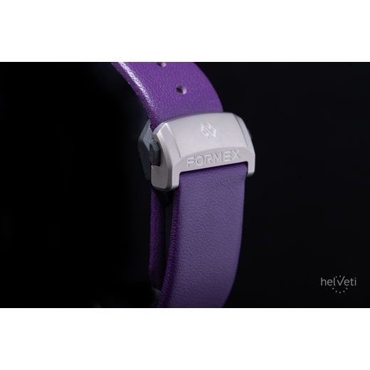 FORMEX FIELD AUTOMATIC ULTRA VIOLET BOLGHERI VIOLET LEATHER STRAP 0660.1.6593.799 - FIELD AUTOMATIC - BRANDS
