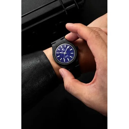 NIVADA GRENCHEN F77 BLACK CERAMIC LAPIS LAZULI - F77 - BRANDS