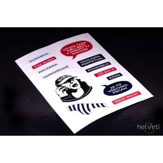 JIŘÍ KÁRA OCHLASTA PERPETUAL HLÁŠKY-DATE - LIMITOVANÁ EDICE 50 KS - HELVETI - ZNAČKY