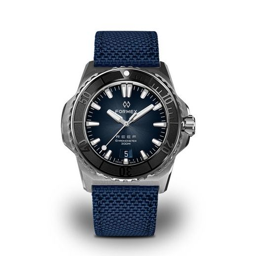 FORMEX REEF 39,5 AUTOMATIC CHRONOMETER BLUE DIAL - REEF - ZNAČKY
