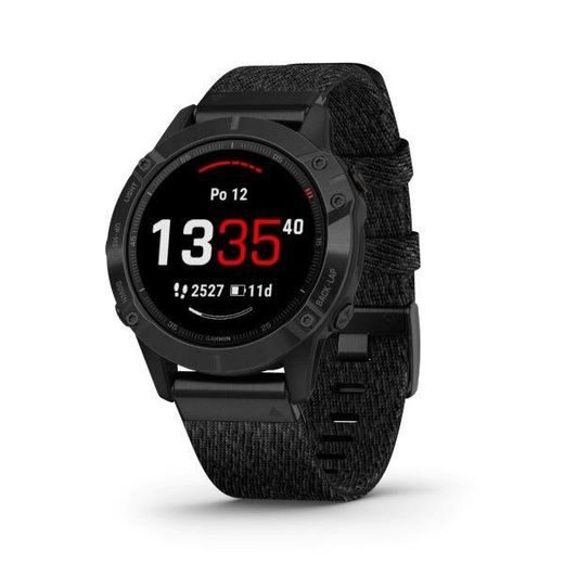 GARMIN FENIX6 PRO SAPPHIRE, BLACKDLC/BLACKNYLON BAND (MAP/MUSIC) 010-02158-17 - GARMIN - ZNAČKY