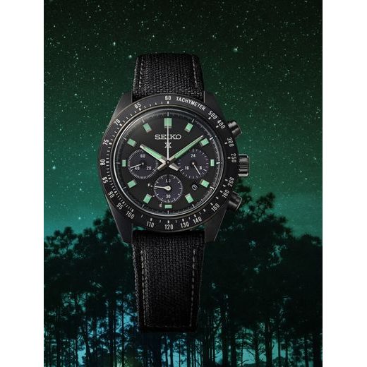 SEIKO PROSPEX SSC923P1 SPEEDTIMER BLACK SERIES NIGHT VISION - PROSPEX - ZNAČKY