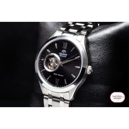 Orient open heart outlet black