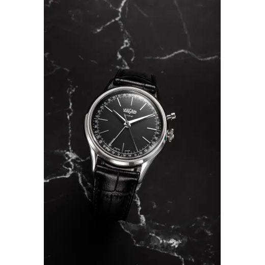 VULCAIN CRICKET PRESIDENT 36 MM - BLACK - CRICKET PRESIDENT - BRANDS