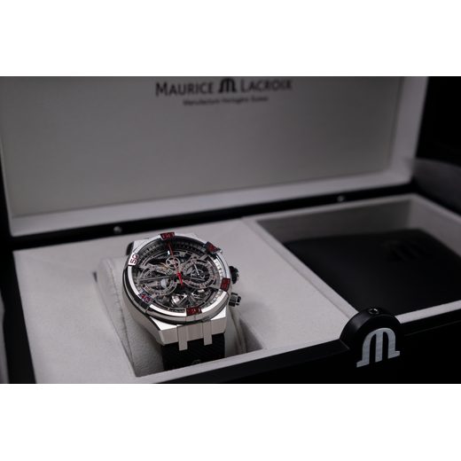 MAURICE LACROIX AIKON AUTOMATIC CHRONOGRAPH SPECIAL EDITION MAHINDRA RACING AI6098-SS001-091-2 - AIKON - ZNAČKY