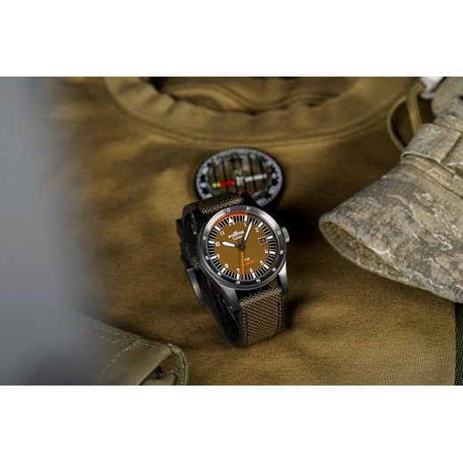 FORTIS FLIEGER F-39 WERK 7 TACTICAL GREEN LIMITED EDITION F4220029 - FLIEGER - BRANDS