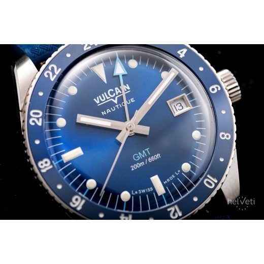 VULCAIN SKINDIVER GMT - BLUE - SKINDIVER NAUTIQUE - BRANDS