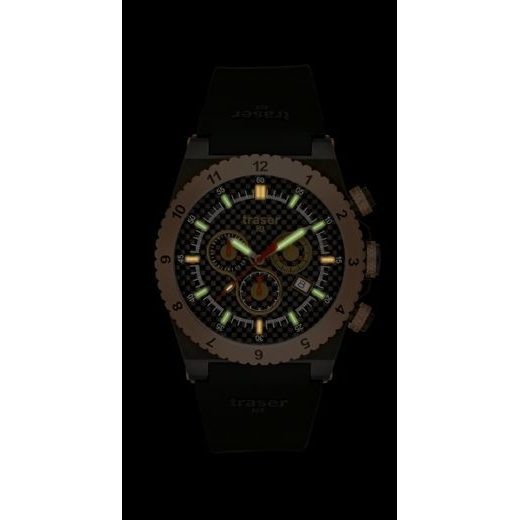 TRASER CLASSIC CHRONO CARBON PRO SILICONE - TRASER - BRANDS