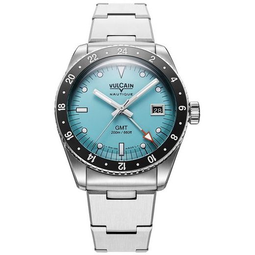VULCAIN SKINDIVER GMT - TURQUOISE - SKINDIVER NAUTIQUE - ZNAČKY