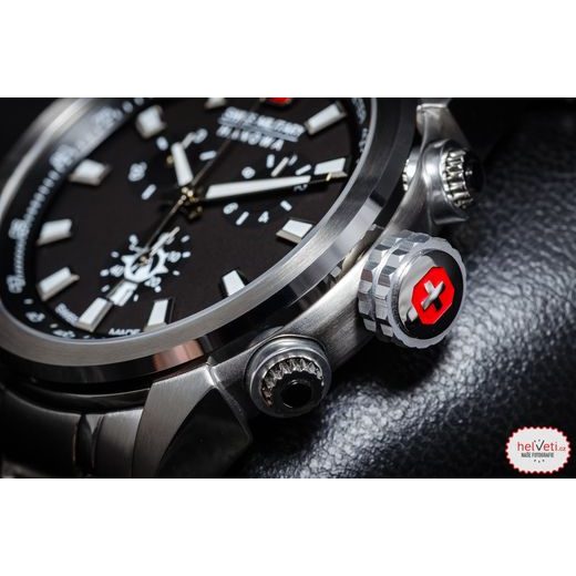 SWISS MILITARY HANOWA PLATOON CHRONO NIGHT VISION SMWGI2100202 - PLATOON CHRONO NIGHT VISION - BRANDS