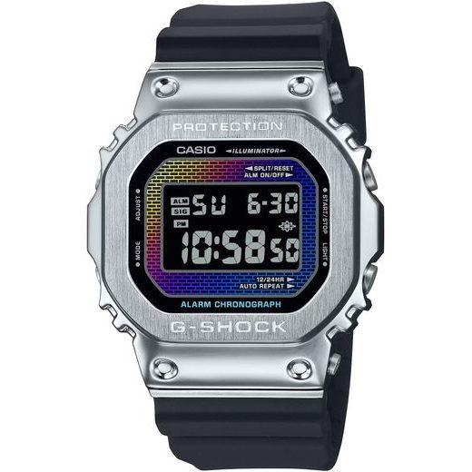 CASIO G-SHOCK GM-5600RW-1ER RAINBOW BRICK WALL SERIES - G-SHOCK - BRANDS