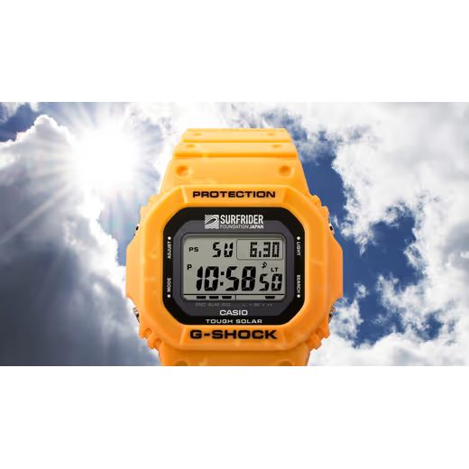CASIO G-SHOCK G-5600SFJ-9ER SURFRIDER FOUNDATION JAPAN COLLABORATION - G-SHOCK - BRANDS