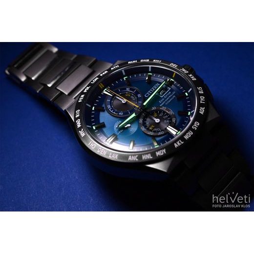 CITIZEN WORLDTIME RADIO CONTROLLED SUPER TITANIUM AT8234-85L - SUPER TITANIUM - BRANDS
