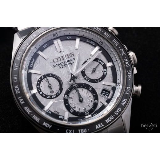CITIZEN ATTESA SATELLITE WAVE GPS LIMITED EDITION CC4076-65A - SUPER TITANIUM - BRANDS