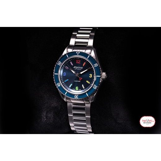 ALPINA COMTESSE SPORT QUARTZ RAINBOW LIMITED EDITION AL-235NRB3C6B - COMTESSE - BRANDS