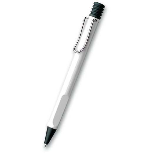 KULIČKOVÉ PERO LAMY SAFARI SHINY WHITE 1506/2193610 - KULIČKOVÁ PERA - OSTATNÍ