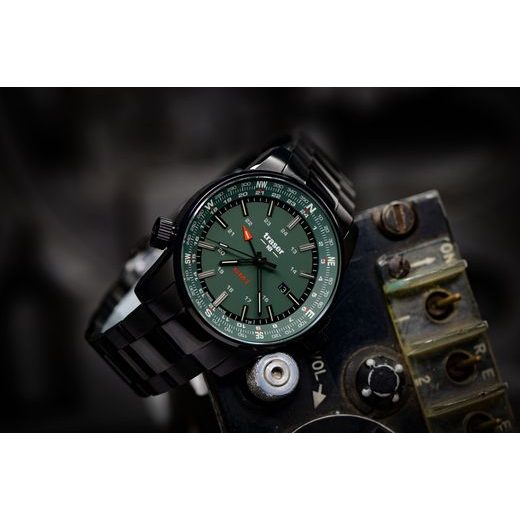 TRASER P68 PATHFINDER GMT GREEN, STEEL - TACTICAL - BRANDS