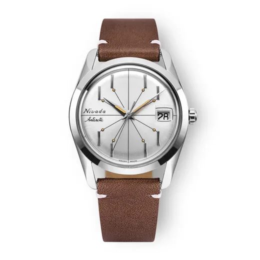 NIVADA GRENCHEN ANTARCTIC SPIDER SILVER 35 MM - ANTARCTIC - BRANDS