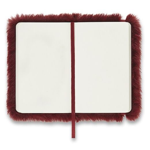 ZÁPISNÍK MOLESKINE FAUX FUR - TVRDÉ DESKY - XS, ČISTÝ 1331/1911102 - DIÁŘE A ZÁPISNÍKY - OSTATNÍ