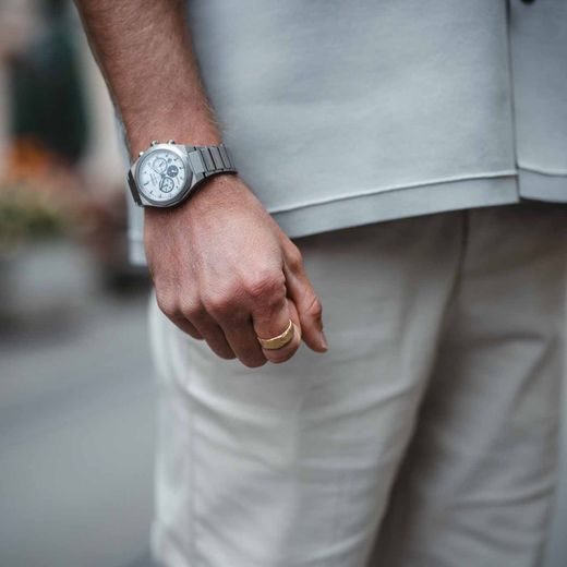 CITIZEN ZENSHIN SENKEI ECO-DRIVE SUPER TITANIUM CHRONO CA4690-51A - SUPER TITANIUM - BRANDS